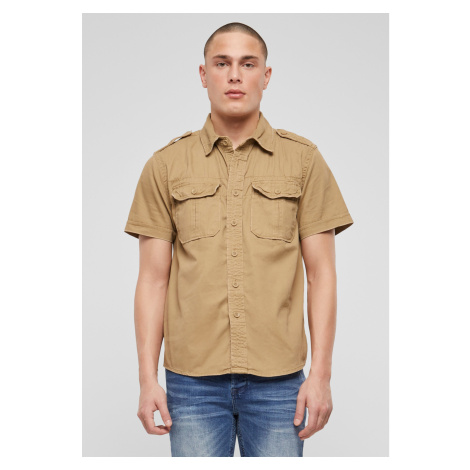 Vintage Short Sleeve Camel Shirt