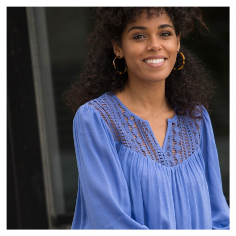 Macramé blúzka s 3/4 rukávmi Blancheporte