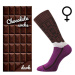 Lonka Chocolate Unisex trendy ponožky BM000002210200100015 Dark dámske