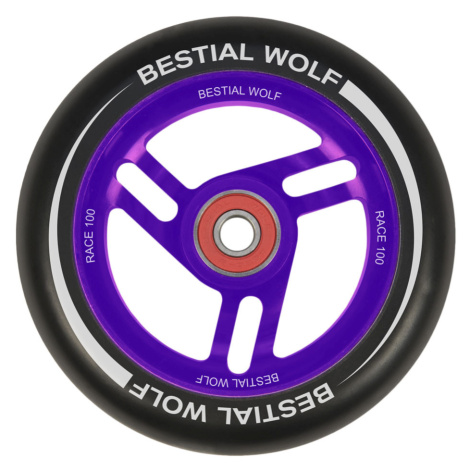 Bestial Wolf Race 100 mm kolečko černo fialové