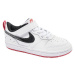 Biele tenisky na suchý zips Nike Court Borough Low 2