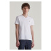 TRIČKO GANT SLIM SHIELD V-NECK T-SHIRT WHITE