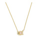 Coach Náhrdelník Pearl Signature C Pendant Necklace 37341916GLD651 Zlatá