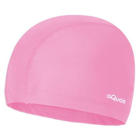 AQUOS COBIA Plavecká čiapka, ružová, veľkosť