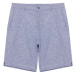 Trendyol Blue Regular Fit Linen Look Woven Shorts & Bermuda