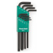 PARK TOOL sada kľúčov - SET TORX WRENCHES PT-TWS-1 - zelená