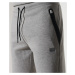 Superdry Športové nohavice  sivá / čierna