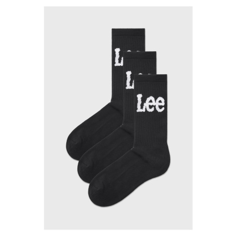 3PACK Športové ponožky Lee Crobett vysoké