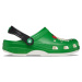 Crocs Dreváky 'NBA Boston Celtics Classic'  zelená / trávovo zelená / zmiešané farby / čierna / 