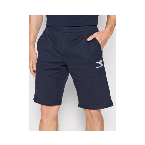 Diadora Športové kraťasy Core 102.178749 Tmavomodrá Regular Fit