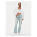 Calvin Klein Jeans Top Institutional J20J221064 Biela Slim Fit