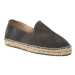 Manebi Espadrilky Suede Flat Espadrilles W 1.0 C0 Sivá