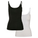 Women's Basic Top 2-Pack Black + White