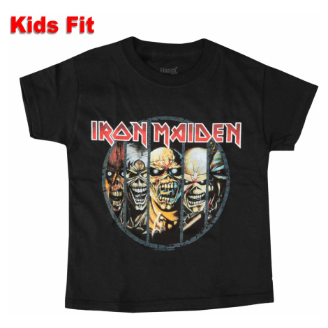 Tričko metal ROCK OFF Iron Maiden Evolution Čierna