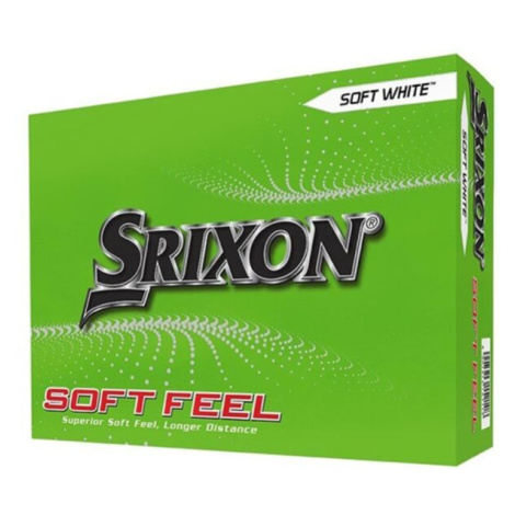 SRIXON SOFT FEEL 12 pcs Golfové loptičky, biela, veľkosť
