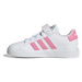 Dievčenská rekreačná obuv ADIDAS Grand Court Minnie Mouse EL K cloud white bliss pink grey