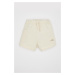 DEFACTO Baby Boy Label Printed Pique Shorts