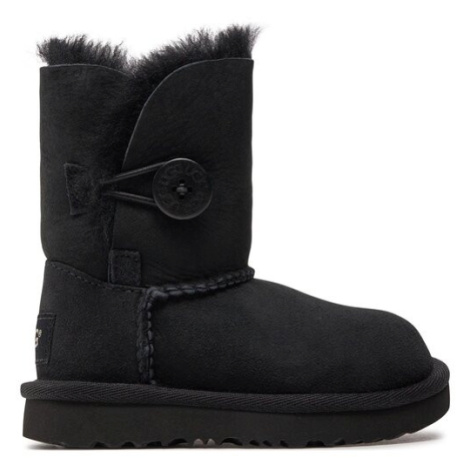 Ugg Snehule T Bailey Button II 1017400T Čierna