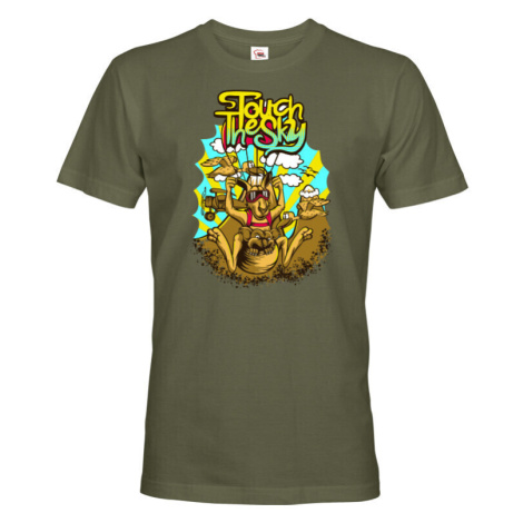 Pánské vtipné tričko s potlačou klokana - skvelý darček na narodeniny