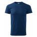 MALFINI Pánske tričko Basic - Polnočná modrá