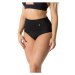 GOLDBEE SHAPEWEAR SWIMWEAR BOTTOMS Dámske sťahovacie plavecké nohavičky, čierna, veľkosť