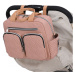 KONO prebaľovacia taška na kočík EQ2248 - ružová - 10L