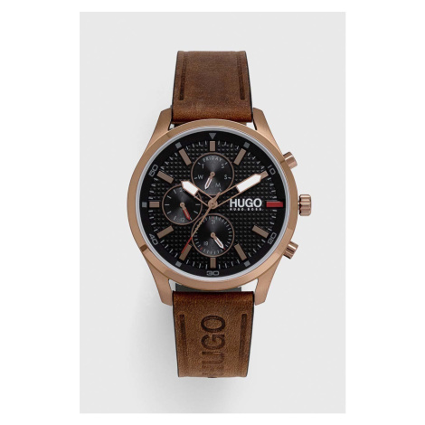 Hnedé pánske hodinky