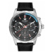Pánske hodinky striebornej farby Gino Rossi E10210A-1A1