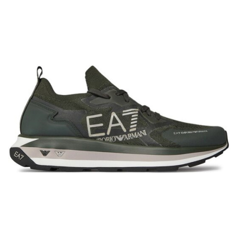 EA7 Emporio Armani Sneakersy X8X113 XK269 S865 Kaki
