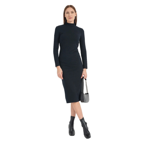 Jacqueline de Yong Dámske šaty JDYSIA Regular Fit 15270897 Black L