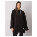 RUE PARIS Black hoodie with kangaroo