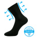 Boma Viktor Pánske ponožky s extra voľným lemom - 1 pár BM000000624700100173x čierna