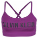 Calvin Klein LOW SUPPORT BRA fialová - Dámska športová podprsenka