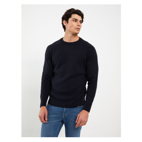 LC Waikiki Crew Neck Long Sleeve Men's Knitwear Sweater