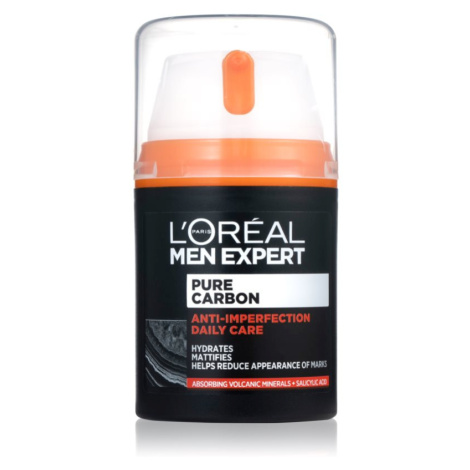 L’Oréal Paris Men Expert Pure Carbon denný hydratačný krém proti nedokonalostiam pleti