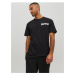 Black Men's T-Shirt with print on the back Jack & Jones Digit - Men