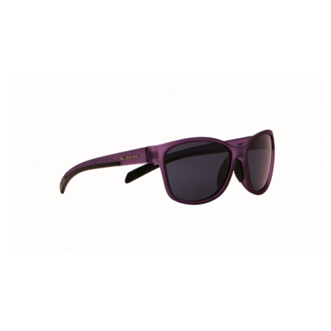 BLIZZARD-Sun glasses PCSF702002-rubber transparent dark purple-65-16- Fialová
