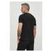 Bavlnené tričko Armani Exchange čierna farba, s potlačou, 8NZTCK Z8H4Z NOS