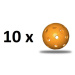Florbalová loptička TRIX IFF - pomarančová - 10 ks