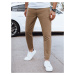 Dstreet UX4266 camel pánske joggery