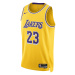 Nike Dri-FIT Los Angeles Lakers LeBron James Icon Edition 2022/23 Swingman Jersey Amarillo - Pán