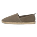 Pull&Bear Espadrilky  tmavobéžová