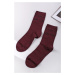 Dámske bordové ponožky v darčekovom balení CK Women Lurex Logo