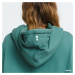 Mikina Urban Classics Ladies Organic Oversized Terry Hoody Green