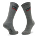 Levi's® Súprava 2 párov vysokých ponožiek unisex 902012001 Sivá