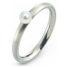 Boccia Titanium Titánový prsteň s perličkou 0145-01 51 mm