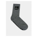 Sada troch ponožiek v čiernej a šedej farbe Quiksilver