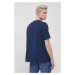 Bavlnené tričko Levi's 16143.0393-Blues, tmavomodrá farba, s potlačou