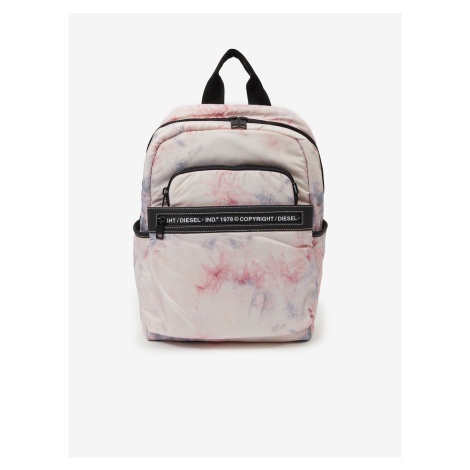 Light Pink Women's Patterned Backpack Diesel - Women