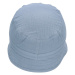 STERNTALER Klobúk bavlnený mušelín (organický) UV 50+ blue chlapec-45 cm-6-9 m